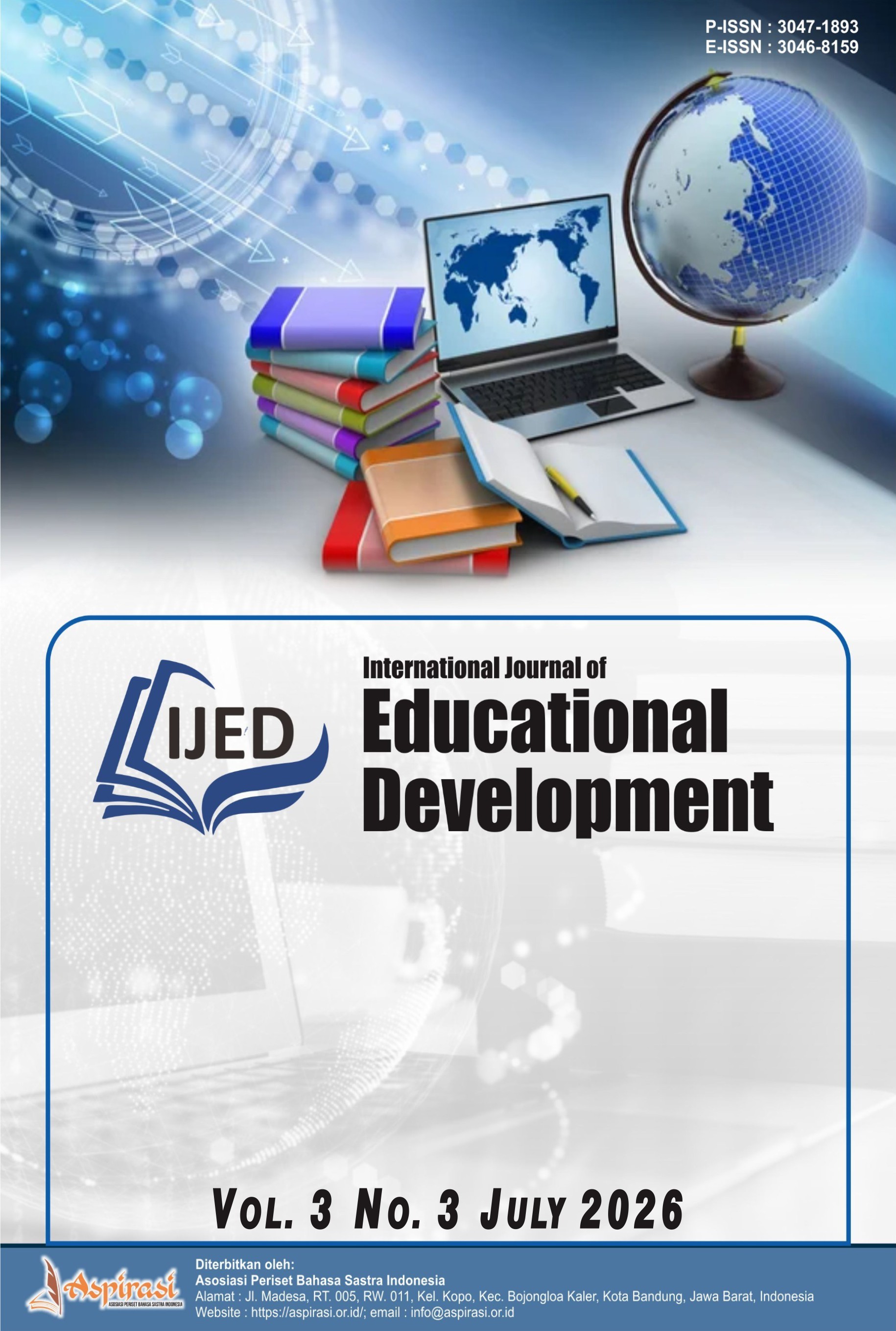 					View Vol. 3 No. 3 (2026): July : International Journal of Educational Development
				